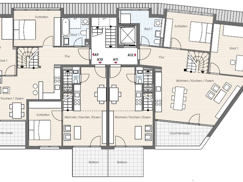 A12: 4-room maisonette in Konstanz-Wollmatingen – photo 7
