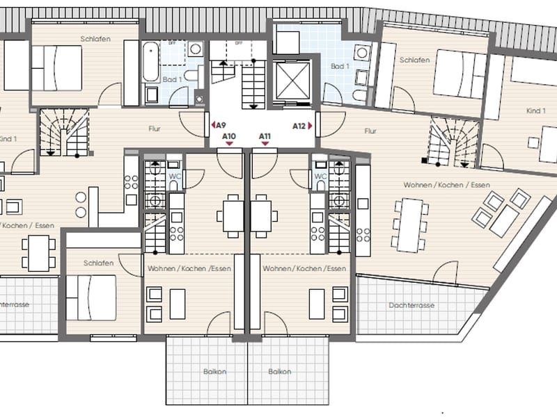 A9: 4-room maisonette in Konstanz-Wollmatingen – photo 5